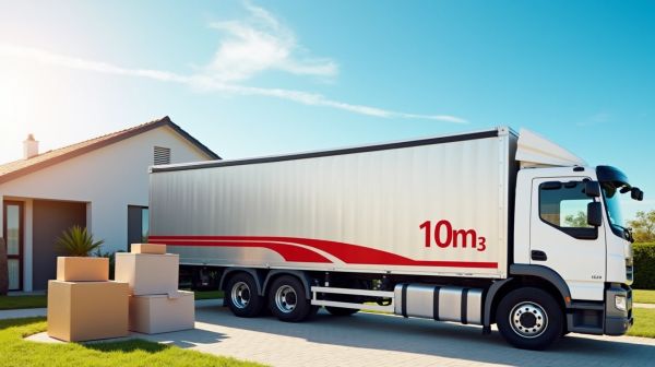 Camionnette 10 m3 : le meilleur choix pour vos déménagements pour un volume optimal